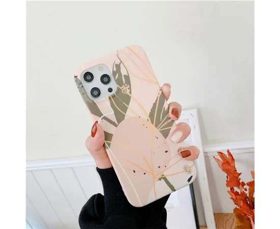 Силиконовый чехол "Cute Floral" №1 для iPhone 12 Pro / 12