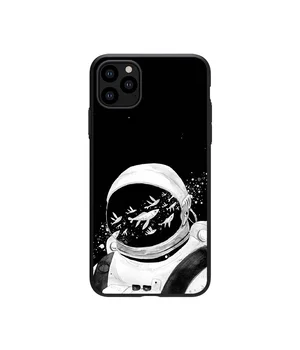 Силіконовий чохол "Космічні риби" для iPhone 12 / 12