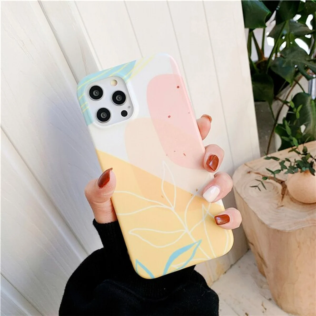 Силиконовый чехол "Cute Floral" №3 для iPhone 12 Pro / 12
