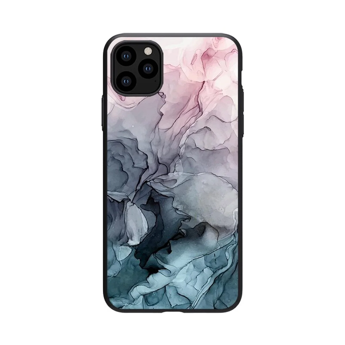 Силиконовый чехол "Marble Pattern" №1 для iPhone 12 Pro / 12