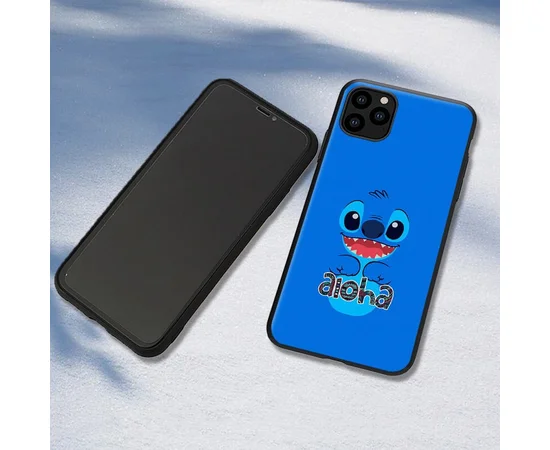Силіконовий чохол "Stitch aloha" для iPhone 12 Pro / 12