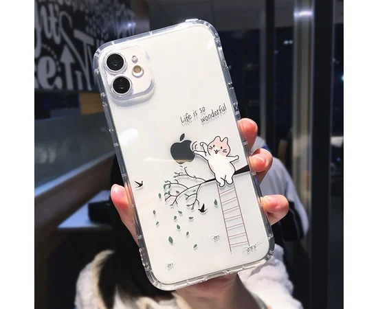 Силиконовый чехол "Mini Pets" №1 для iPhone 12