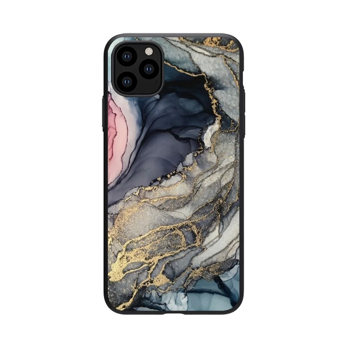 Силиконовый чехол "Marble Pattern" №3 для iPhone 12 Pro / 12