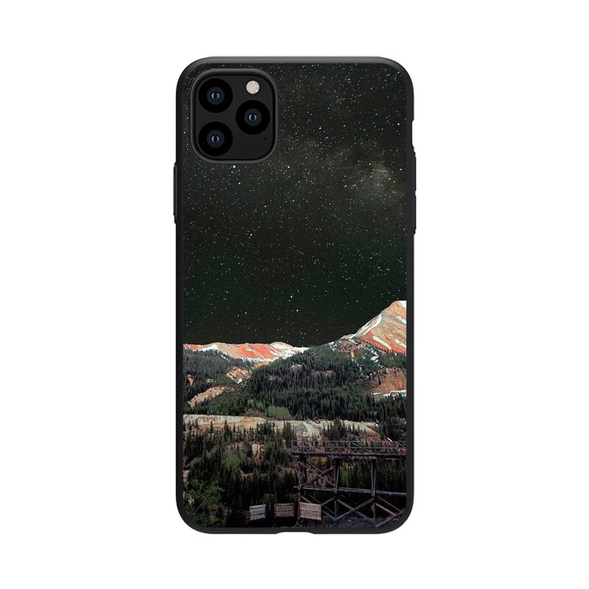 Силиконовый чехол "Mountains and sky" для iPhone 12 Pro / 12