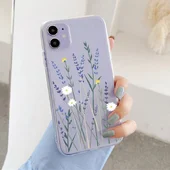 Силіконовий чохол "USLION" flowers для iPhone 12 Pro / 12