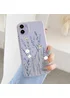 Силиконовый чехол "USLION" flowers для iPhone 12 Pro / 12
