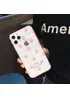 Силиконовый чехол "USLION" Pink dots для iPhone 12 Pro / 12