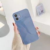Силіконовий чохол "Candy Color" синій для iPhone 12
