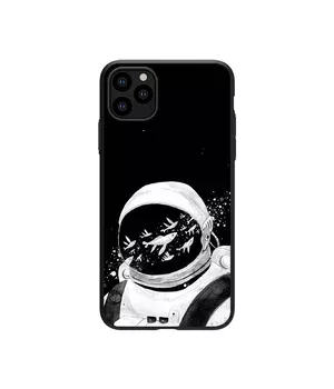 Силіконовий чохол "Космічні риби" для iPhone 12 / 12