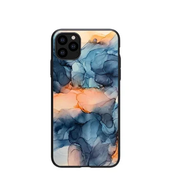 Силиконовый чехол "Marble Pattern" №2 для iPhone 12 Pro / 12