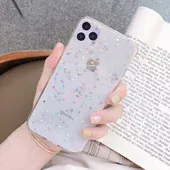 Силіконовий чохол прозорий "Moskado" зірочки для iPhone 12 Pro / 12
