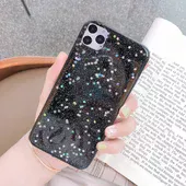 Силіконовий чохол чорний "Moskado" зірочки для iPhone 12 Pro / 12