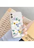 Силиконовый чехол "USLION" Colorful flowers для iPhone 12 Pro / 12