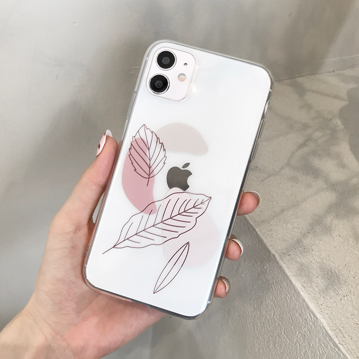Силиконовый чехол "Vintage Flower" №1 для iPhone 12 Pro / 12