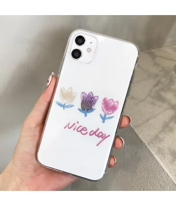 Силіконовий чохол "Vintage Flower" №2 для iPhone 12 Pro / 12