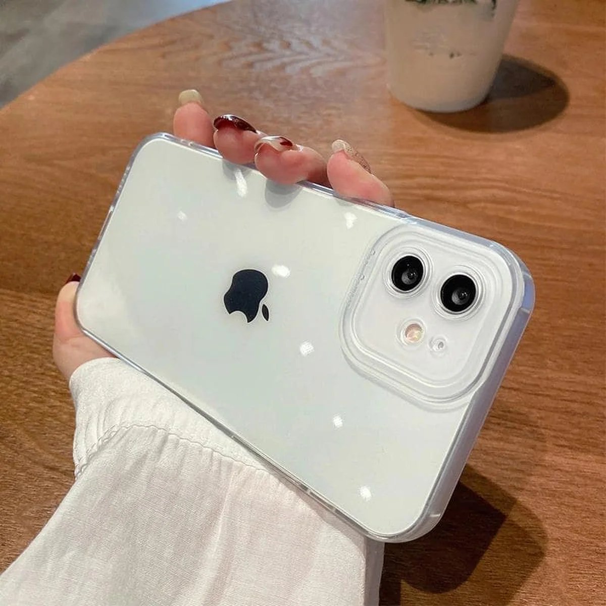 Силиконовый чехол "Shockproof Protection" прозрачный для iPhone 12