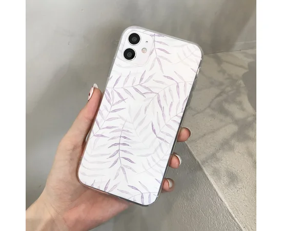 Силіконовий чохол "Vintage Flower" №6 для iPhone 12 Pro / 12