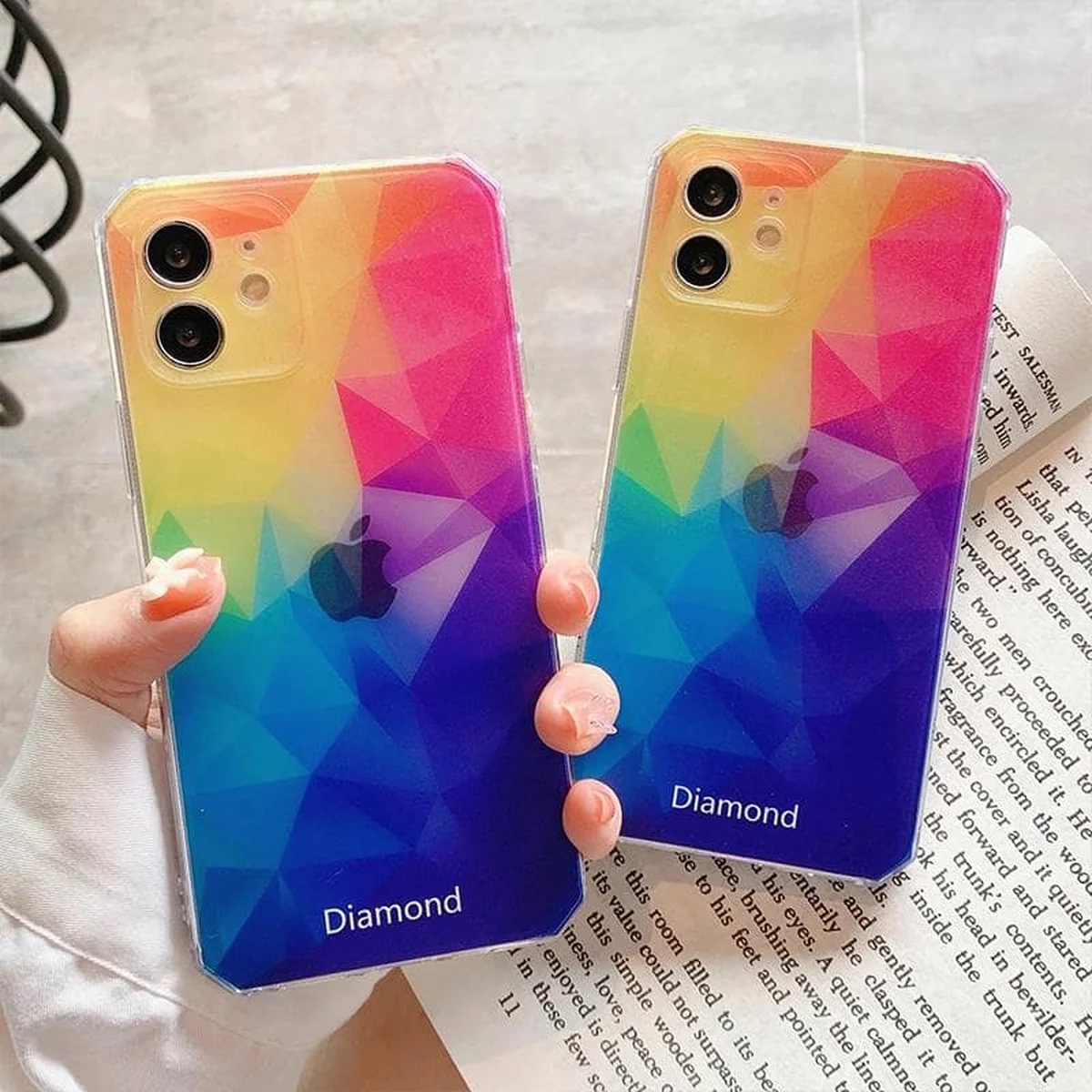 Силиконовый чехол "Diamond" для iPhone 12