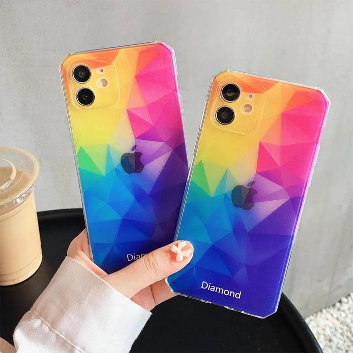 Силиконовый чехол "Diamond" для iPhone 12