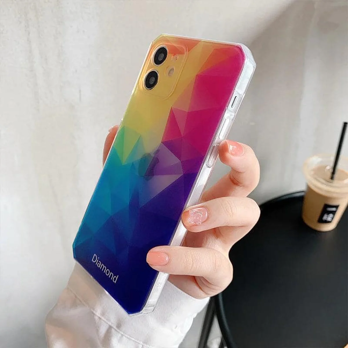 Силиконовый чехол "Diamond" для iPhone 12