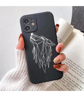 Силіконовий чохол "Max Shell" Wolf для iPhone 12