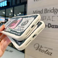Силиконовый чехол "Dollars" Патрик для iPhone 12