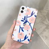Силиконовый чехол "Vintage Flower" №4 для iPhone 12 Pro / 12