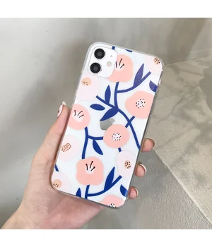 Силіконовий чохол "Vintage Flower" №4 для iPhone 12 Pro / 12