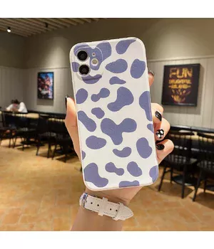 Силиконовый чехол "Leo" фиолетовый для iPhone 12 Силиконовый чехол "Leo" фиолетовый для iPhone 12