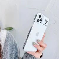 Силіконовий чохол "Lucky everyday" прозорий для iPhone 13 Pro