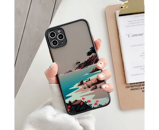 Протиударний чохол "Hand Painted" №2 для iPhone 12 Pro