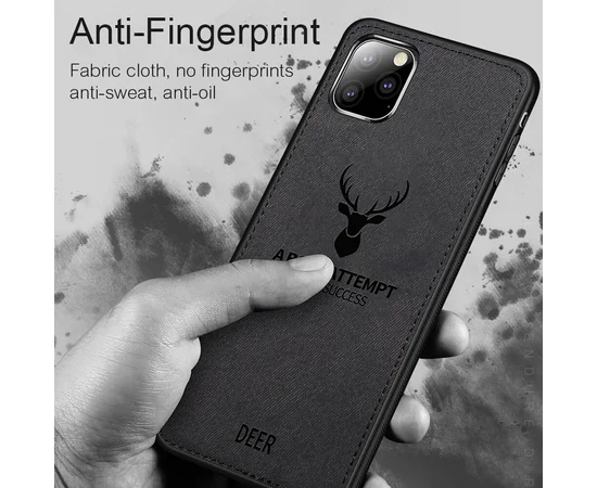 Силіконовий чохол "DEER" чорний для iPhone 13 Pro