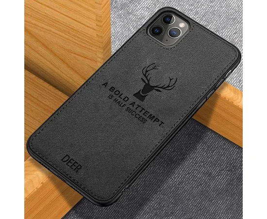 Силіконовий чохол "DEER" чорний для iPhone 13 Pro