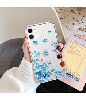 Силіконовий чохол "Flowers" №3 для iPhone 12 Pro / 12