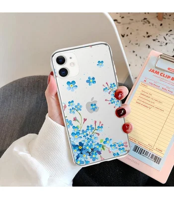 Силіконовий чохол "Flowers" №3 для iPhone 12 Pro / 12