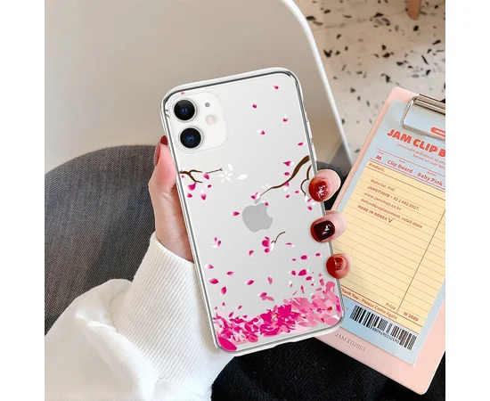 Силіконовий чохол "Flowers" №1 для iPhone 12 Pro / 12