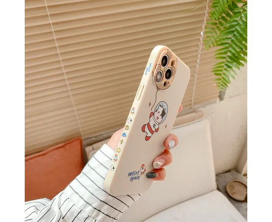 Силіконовий чохол "Hello Space" для iPhone 12 Pro
