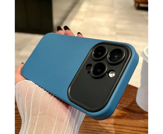 Противоударный чехол "Frosted Shell" для iPhone 12 Pro Синий