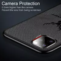 Силиконовый чехол "DEER" черный для iPhone 11 Pro