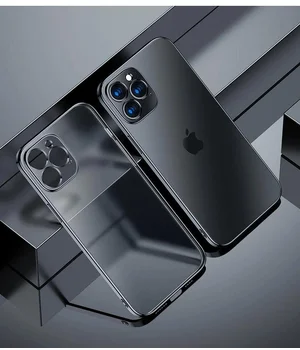 Силіконовий "Royal style" чорний чохол для iPhone 12 Pro