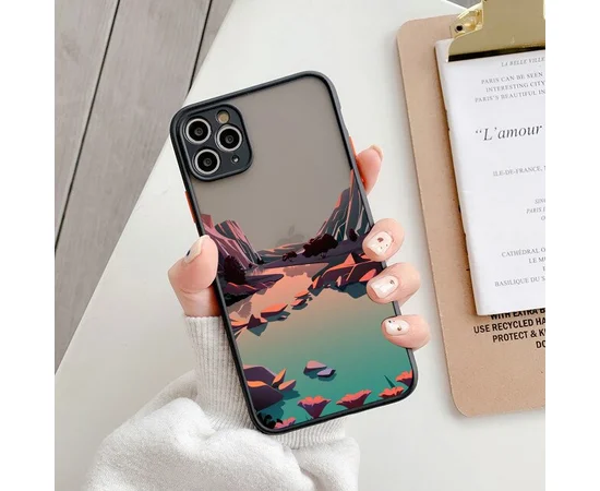 Протиударний чохол "Hand Painted" №1 для iPhone 12 Pro