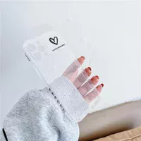 Силиконовый чехол "Lucky everyday" прозрачный для iPhone 13 Pro