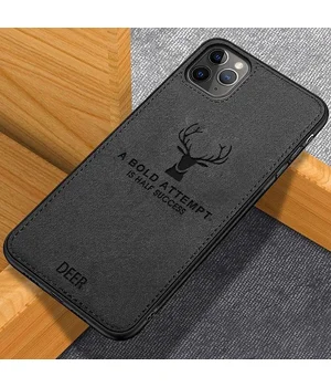 Силіконовий чохол "DEER" чорний для iPhone 13 Pro