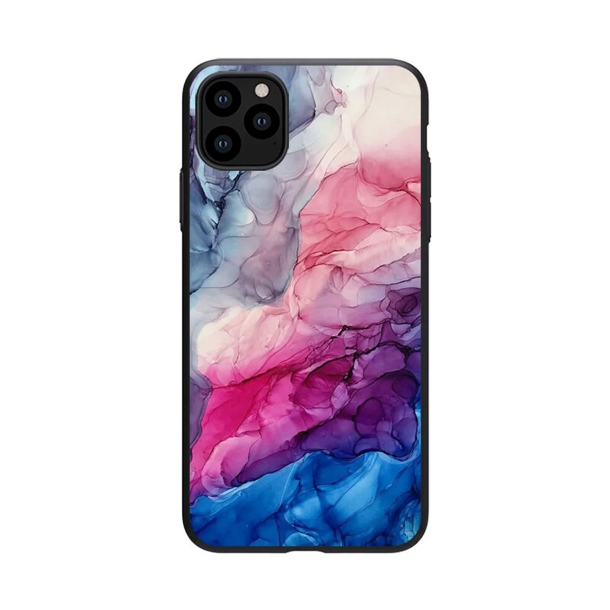 Силіконовий чохол "Marble Pattern" яскравий для iPhone 12 Pro / 12