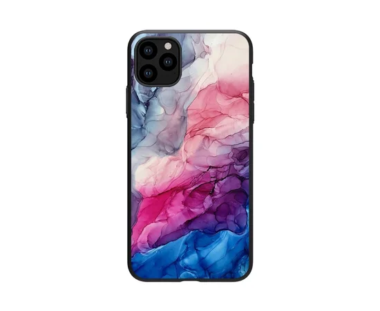 Силиконовый чехол "Marble Pattern" яркий для iPhone 11 Pro