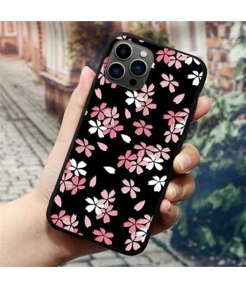 Силіконовий чохол "3D flowers" для iPhone 12 Pro / 12
