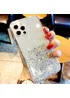 Силіконовий чохол "Shining stars" з блискітками для iPhone 12 Pro Max Прозорий
