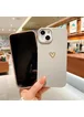 Силиконовый чехол "Love Heart" №1 для iPhone 13
