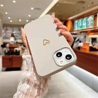 Силиконовый чехол "Love Heart" №1 для iPhone 13