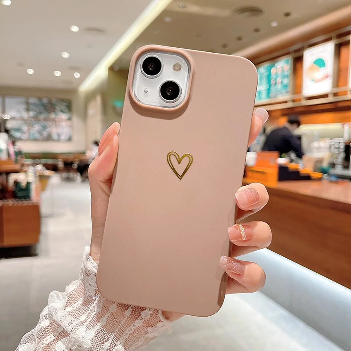 Силіконовий чохол "Love Heart" №2 для iPhone 13